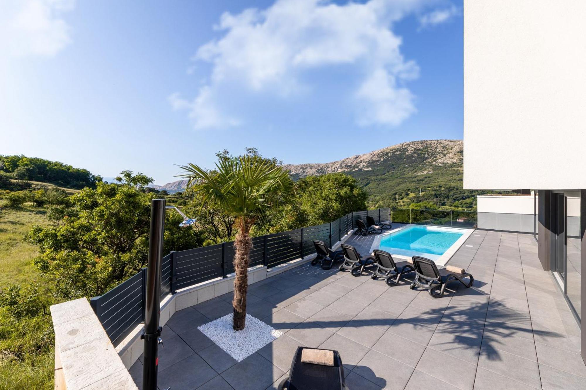 Villa Bellezza Draga Bašćanska Exteriör bild