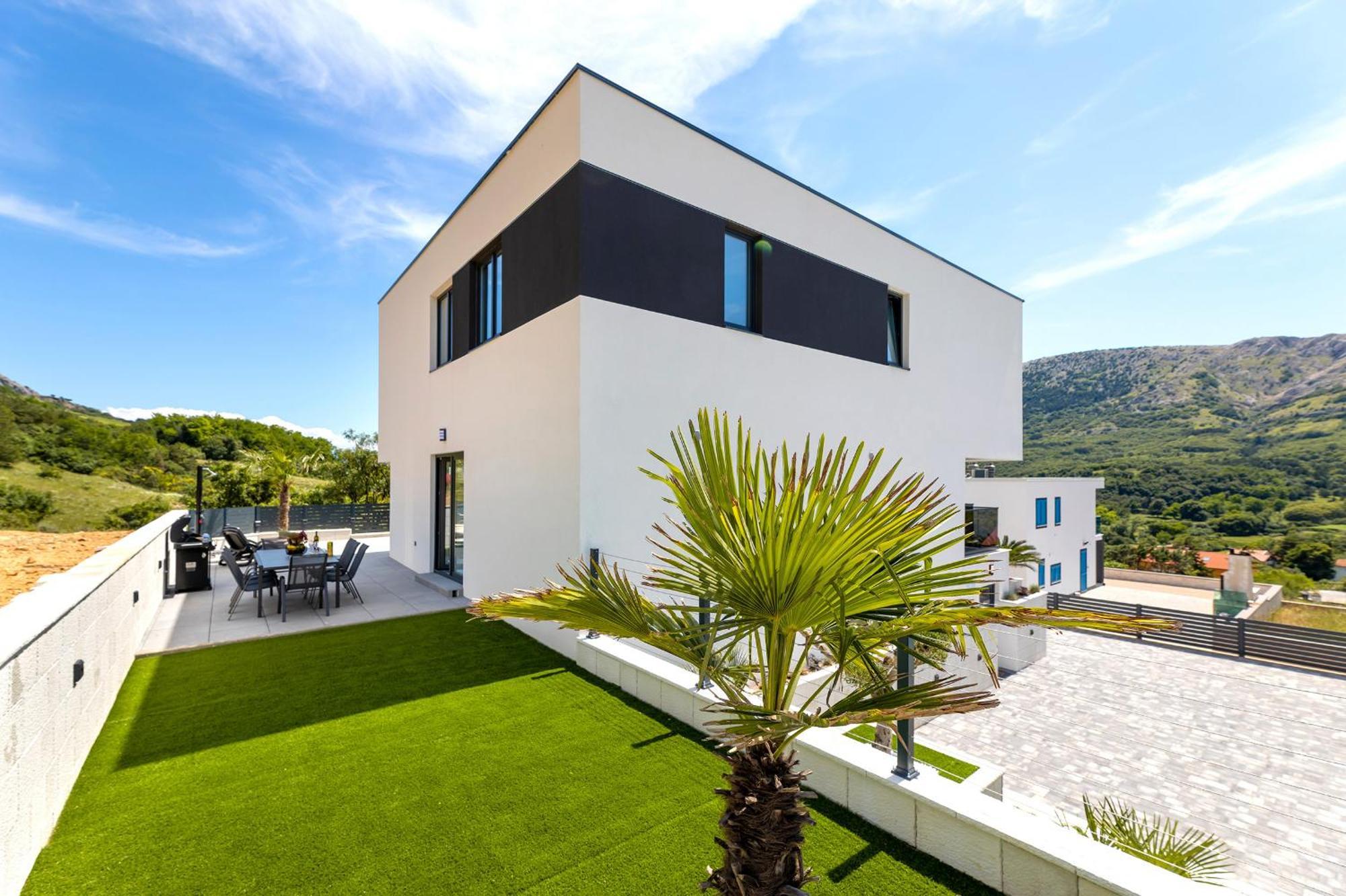 Villa Bellezza Draga Bašćanska Exteriör bild