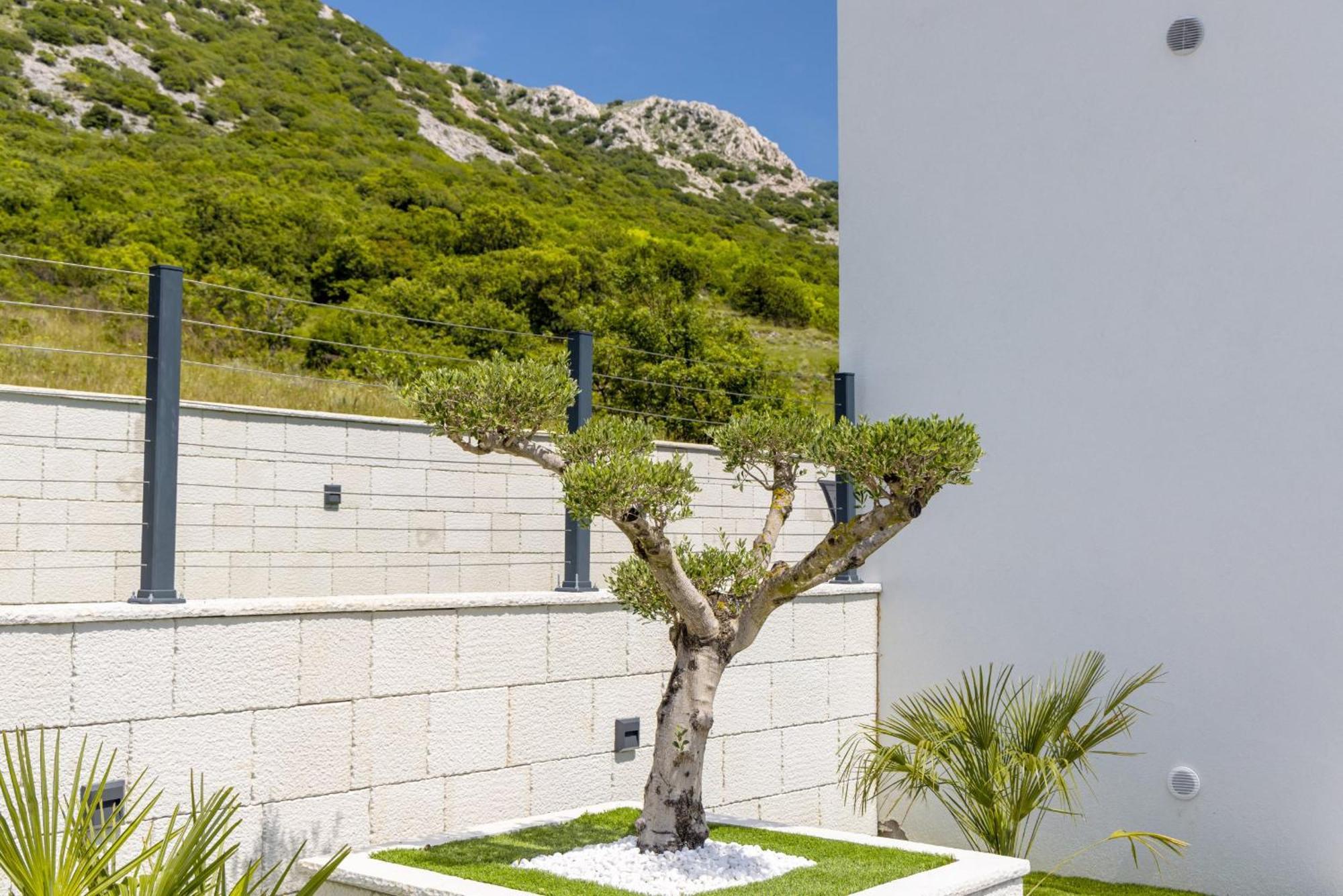 Villa Bellezza Draga Bašćanska Exteriör bild