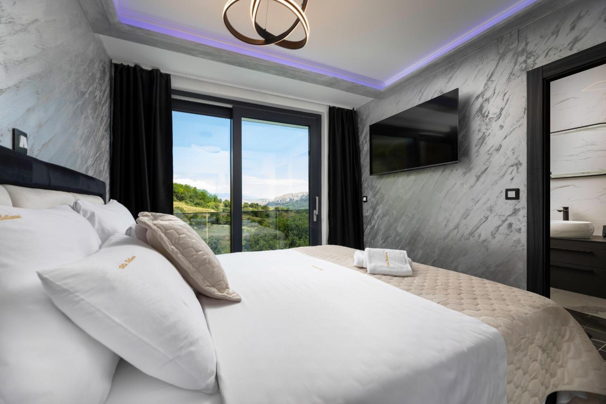 Villa Bellezza Draga Bašćanska Exteriör bild