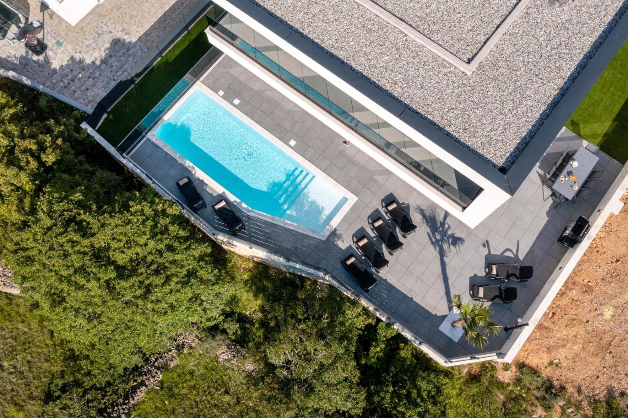 Villa Bellezza Draga Bašćanska Exteriör bild